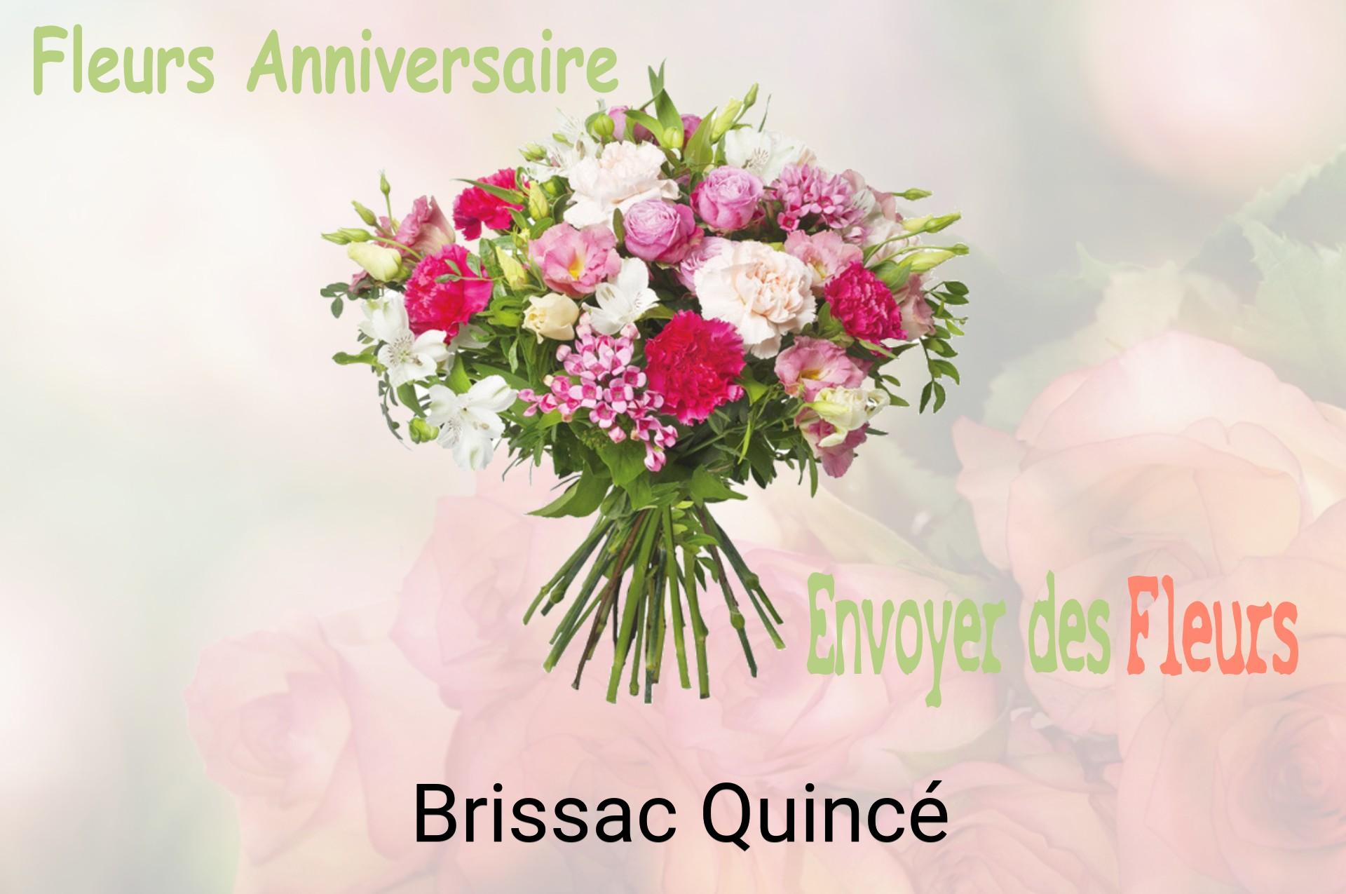Bouquet de fleurs d’anniversaire livré à Brissac-Quincé